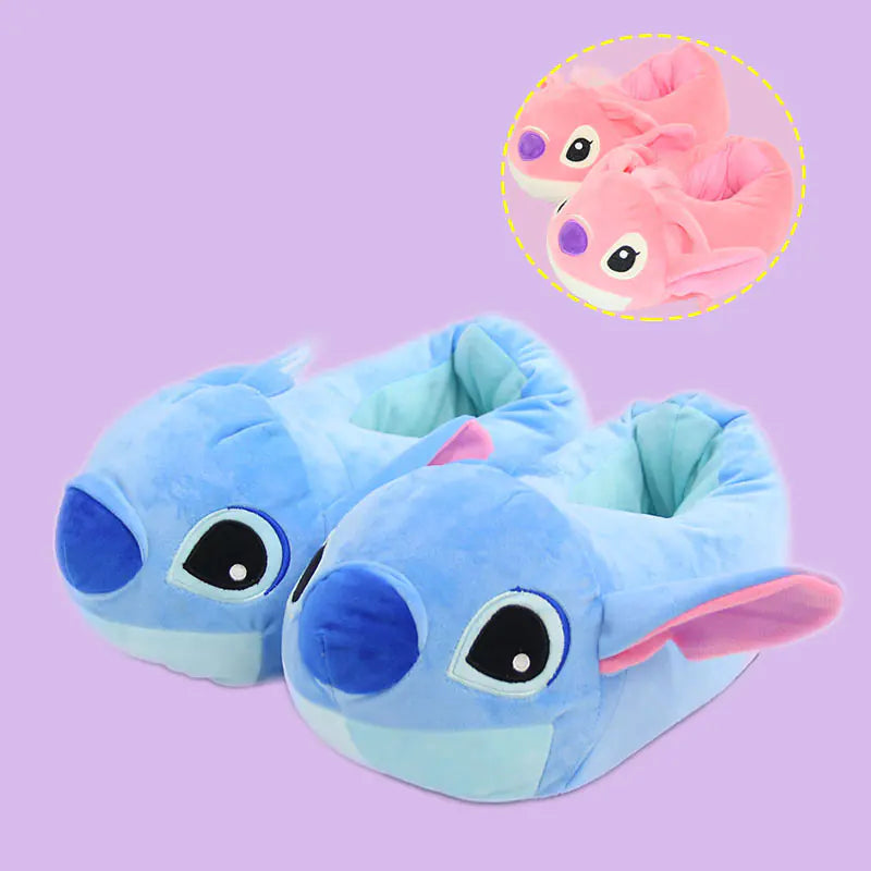 2024 Plush Stitch Slippers for Winter Home Use
