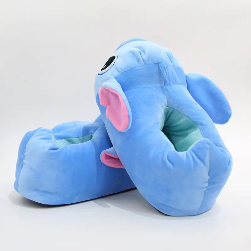 2024 Plush Stitch Slippers for Winter Home Use