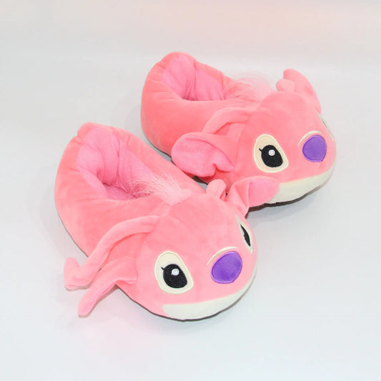 2024 Plush Stitch Slippers for Winter Home Use